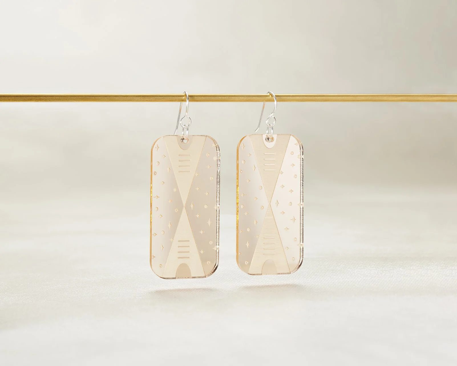 TIPI MORNING & NIGHT SKY (earrings by Dyani White Hawk